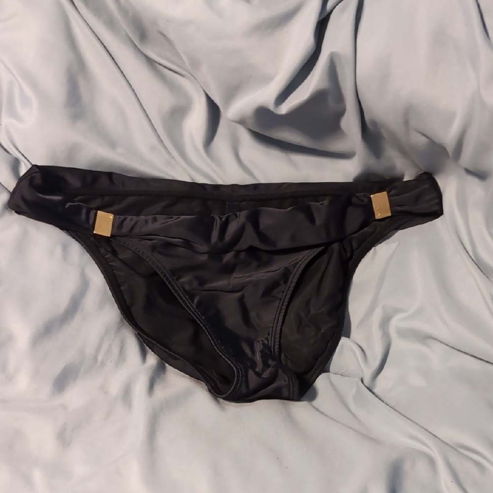 ViX Paula Hermanny Black Bikini Bottoms